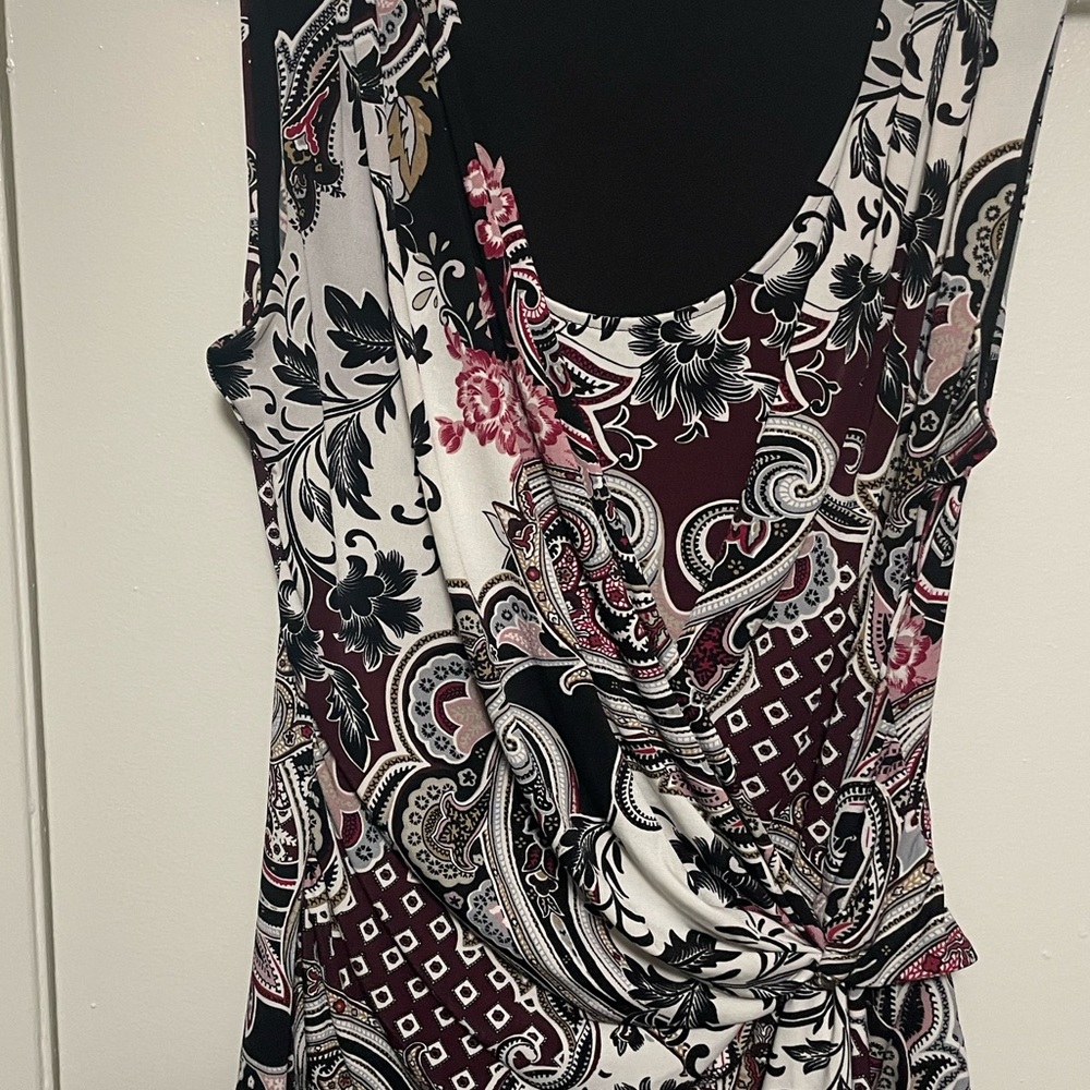 White house black market womens sleeveless blouse